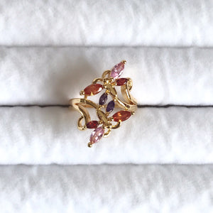 FLOWER BOMB Ring - Gold Filled