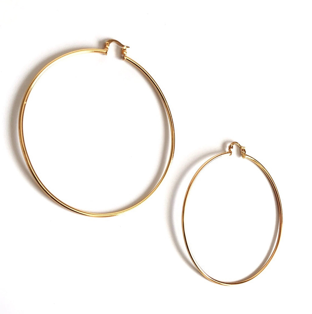 CLASSIC Hoop Earrings - Gold Filled