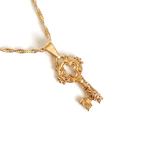 SET YOU FREE Pendant Necklace - Gold Filled