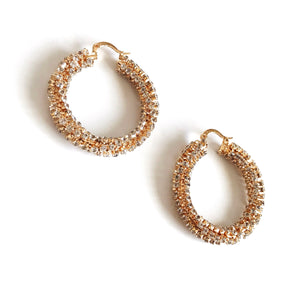 HALO Hoop Earrings - Gold Filled