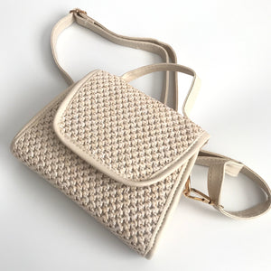 SEA BREEZE Woven Clutch Handbag