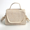 SEA BREEZE Woven Clutch Handbag