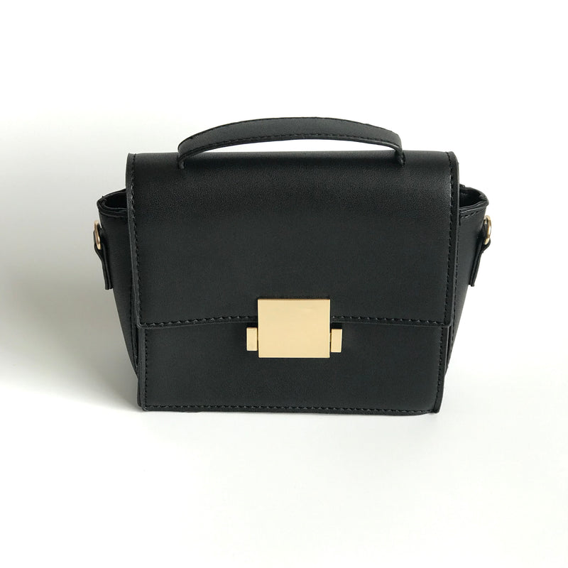 TREASURE Clutch Handbag - Black