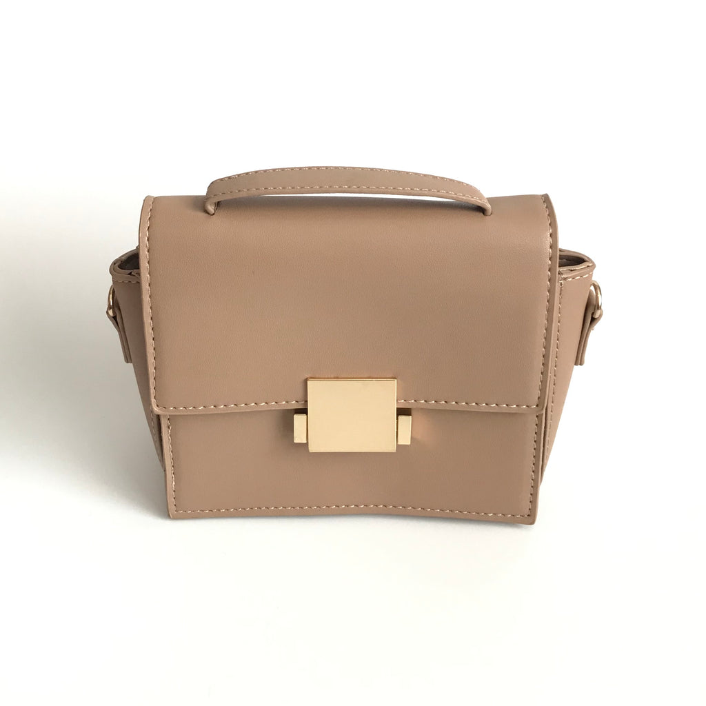 TREASURE Clutch Handbag - Taupe