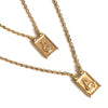 SAINT Double Layered Necklace Set - Gold Filled