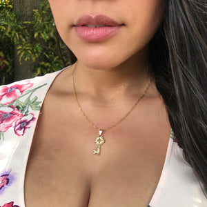 SET YOU FREE Pendant Necklace - Gold Filled